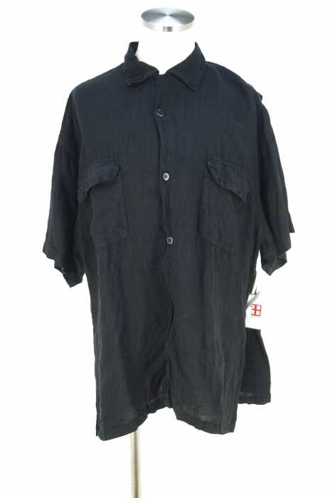 Badhiya (バディ―ヤ) slit shirt メンズ トップス