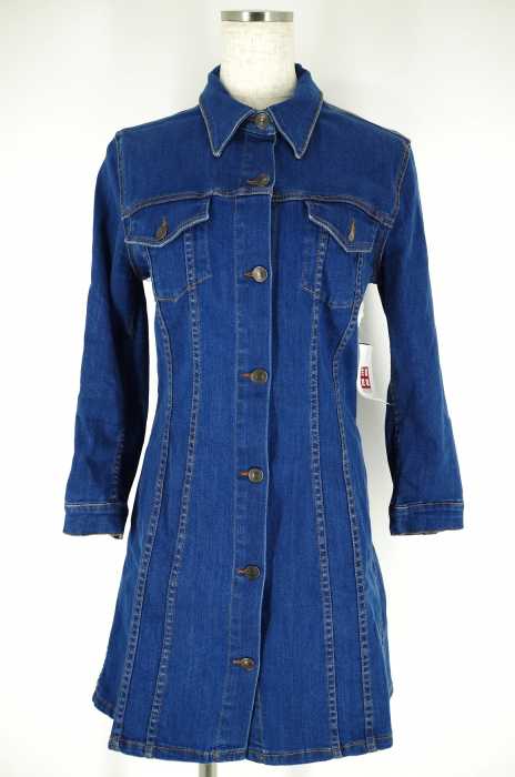 ZARA WOMAN （ザラ ウーマン） ロングデニムジャケット レディース アウター