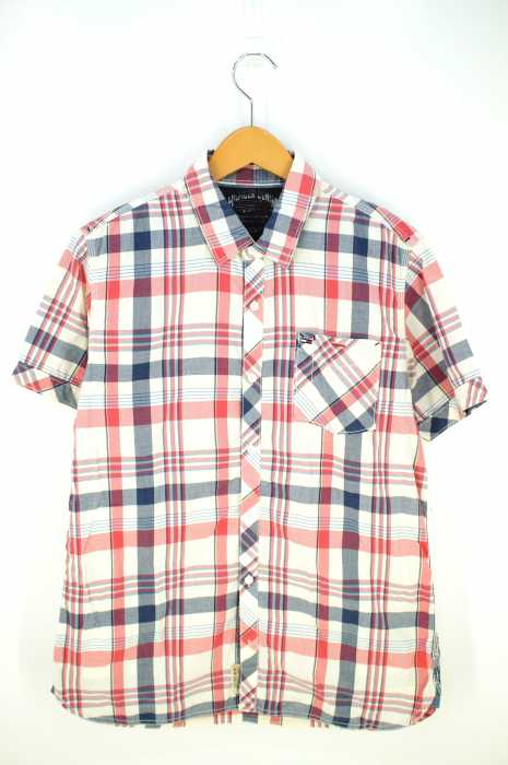 HILFIGER DENIM（ヒルフィガーデニム） 半袖チェックシャツ メンズ トップス