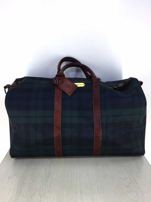 RALPH LAUREN　ポロラルフローレン　ボストンバッグ　タータンチェック POLO RALPH LAUREN （ポロラルフローレン） タータンチェック