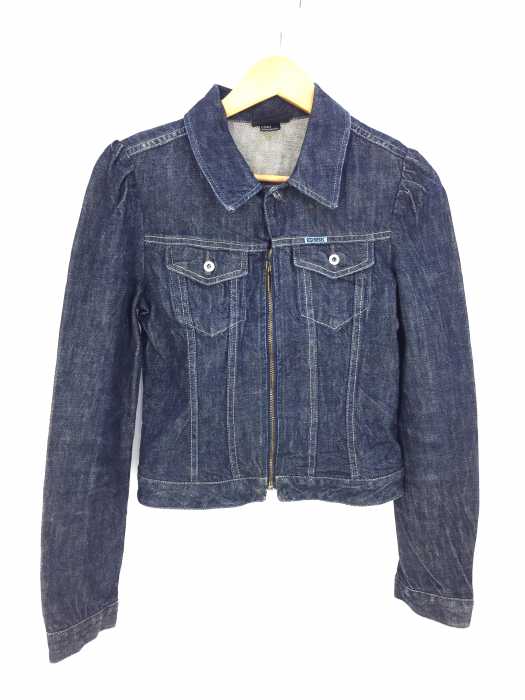 DIESEL (ディーゼル) ジップアップデニムジャケット レディース アウター