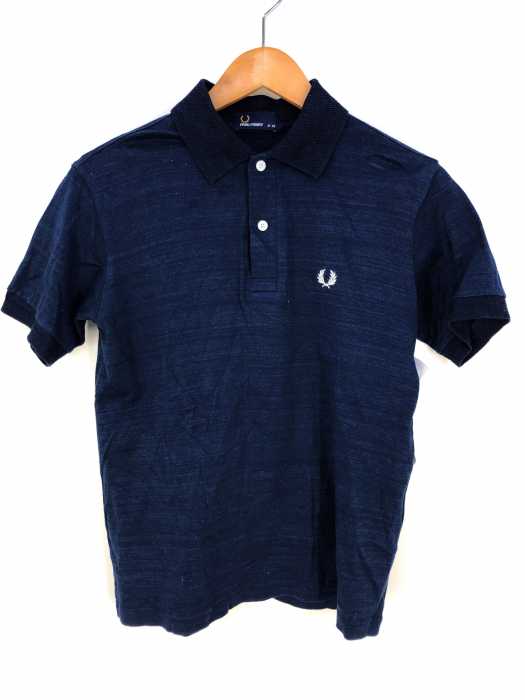 FRED PERRY（フレッドペリー） インディゴ　ポロシャツ メンズ トップス