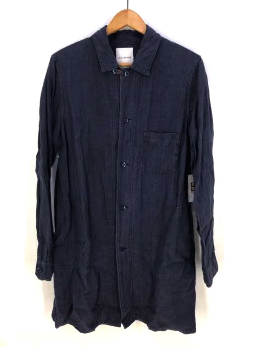 STILL BY HAND（スティルバイハンド） リネンステンカラーコート メンズ アウター