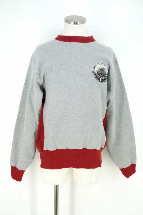 HYSTERIC GLAMOUR (ヒステリックグラマー) バイカラートレーナー メンズ トップス