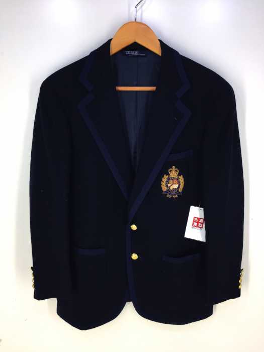 Polo by RALPH LAUREN （ポロバイラルフローレン） OLD EST MCML ワッペン付き　2Bテーラージャケット メンズ アウター
