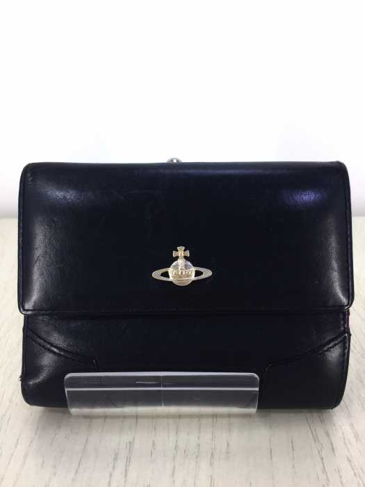 Vivienne Westwood （ヴィヴィアンウエストウッド） ロゴ入り　二つ折り財布 レディース 財布・ケース