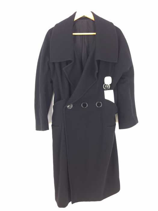 Yohji Yamamoto(ヨウジヤマモト) デザインポケットメルトンコート レディース アウター