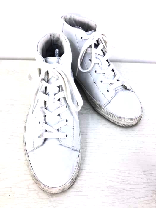 A.P.C.(アーペーセー) レザーハイカットスニーカー メンズ シューズ