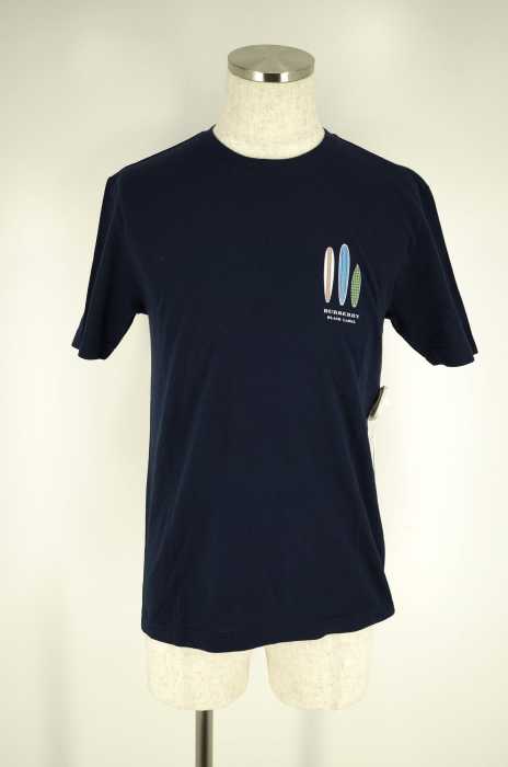 BURBERRY BLACK LABEL （バーバリーブラックレーベル） サーフプリントTシャツ メンズ トップス
