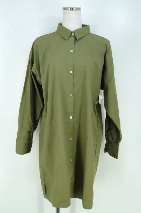 Ungrid （アングリッド） 16SS ドロップショルダーシャツワンピース レディース ワンピース