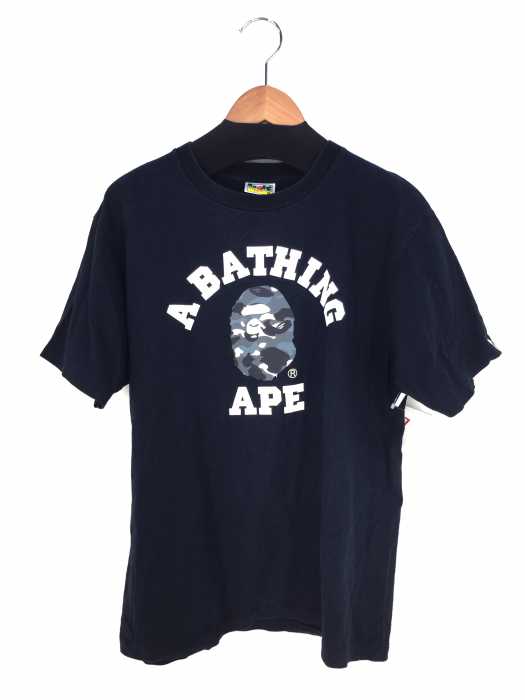 BAPE(ベイプ) ロゴプリント 半袖Tシャツ メンズ トップス