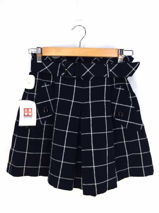 BLUE LABEL CRESTBRIDGE (ブルーレーベルクレストブリッジ) チェック柄キュロット レディース スカート