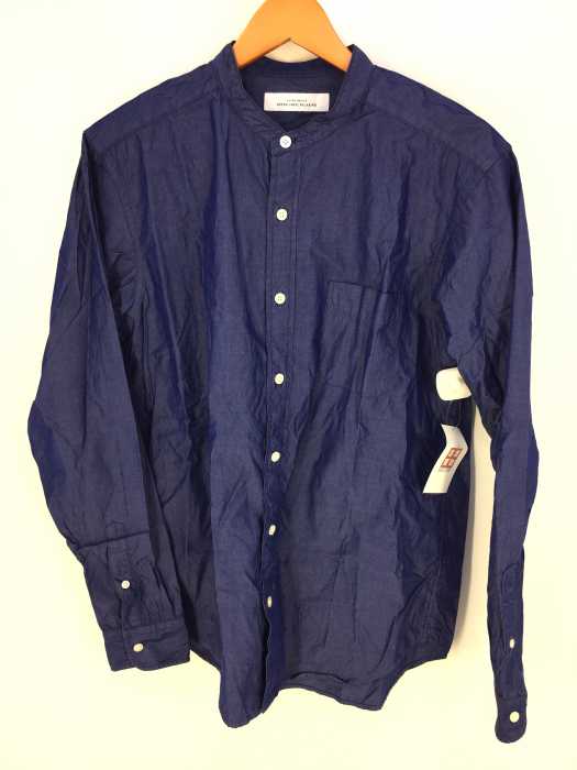 UNITED ARROWS green label relaxing （ユナイテッドアローズグリーンレーベルリラクシング） バンドカラーシャツ メンズ トップス