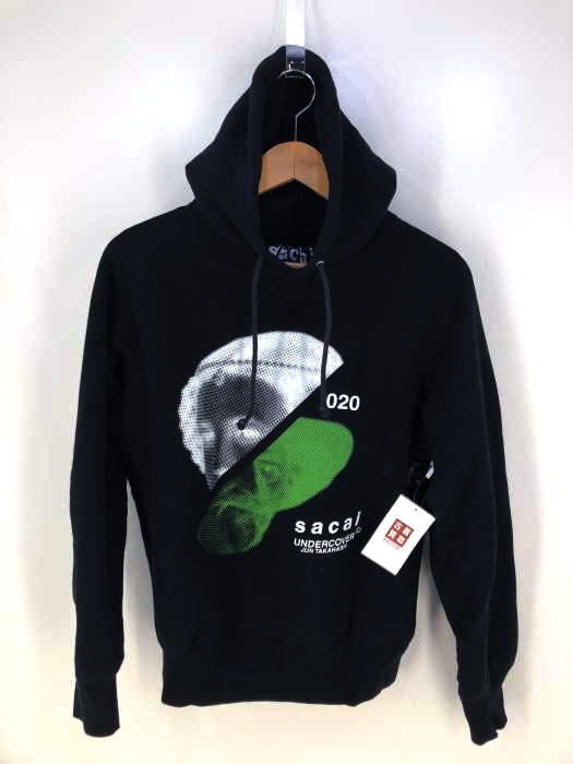 Sacai（サカイ） pullover sweat graphic parka メンズ トップス