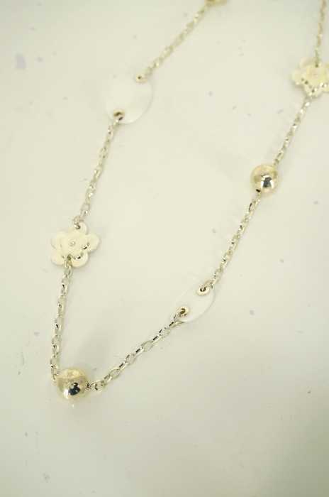 Folli Follie （フォリフォリ） フラワーモチーフチェーンネックレス レディース アクセサリー