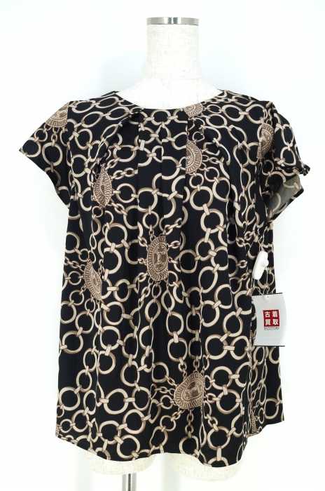 citrus notes （シトラスノーツ） 鎖柄シフォントップス レディース トップス