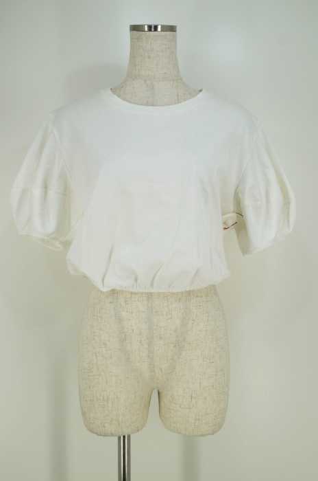 ZARA WOMAN (ザラ ウーマン) パフスリーブカットソー レディース トップス