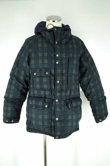 THE NORTH FACE PURPLE LABEL （ノースフェイスパープルレーベル） チェック柄ダウンジャケット メンズ アウター