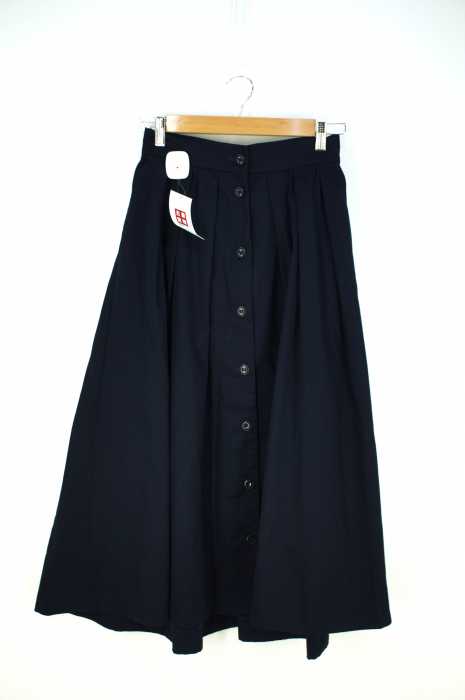 w closet （ダブルクローゼット） ボタン開きバックロングフレアスカート レディース スカート