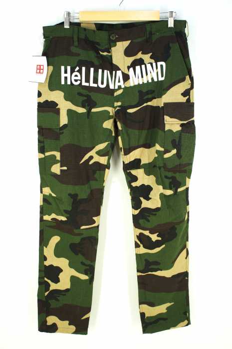 HELLUVAMIND（ヘルーヴァマインド） カモ柄 メンズ パンツ