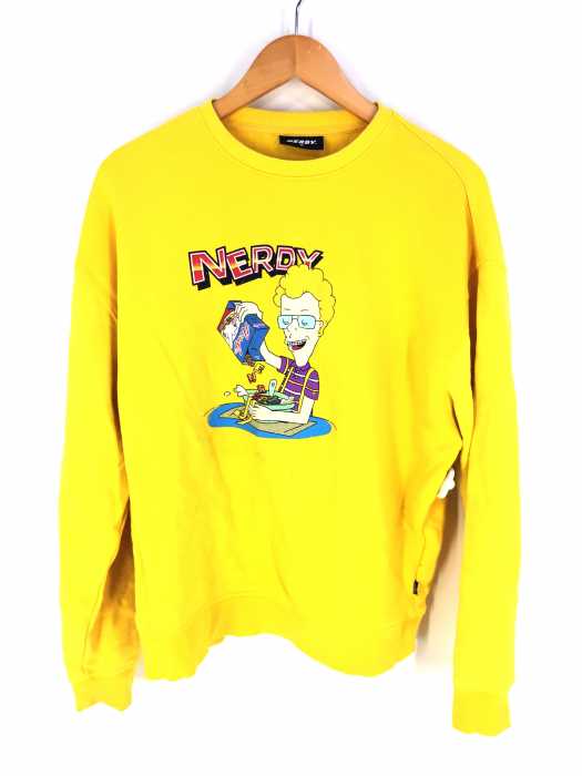 nerdy（ノルディー） プリントスウェット メンズ トップス