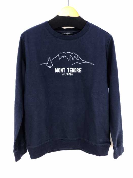 A.P.C.(アーペーセー) フロントプリントスウェット メンズ トップス