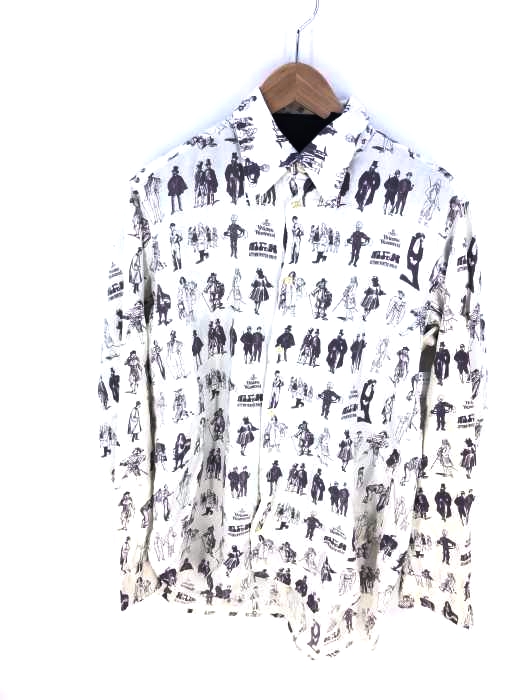 Vivienne Westwood MAN(ヴィヴィアンウエストウッドマン) 総柄プリント 96AW メンズ トップス