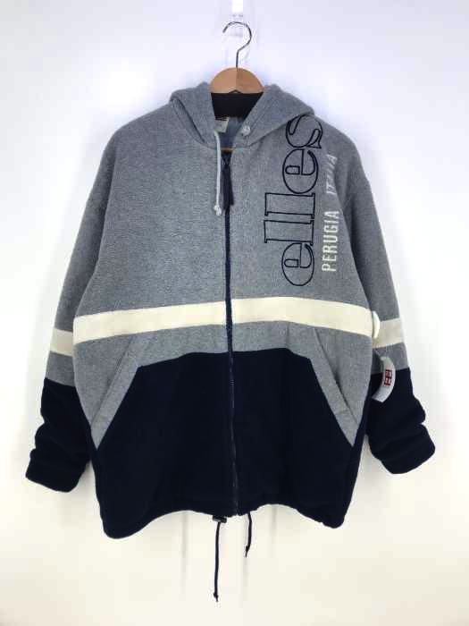 ellesse（エレッセ） ジップアップフロントロゴパーカー メンズ トップス
