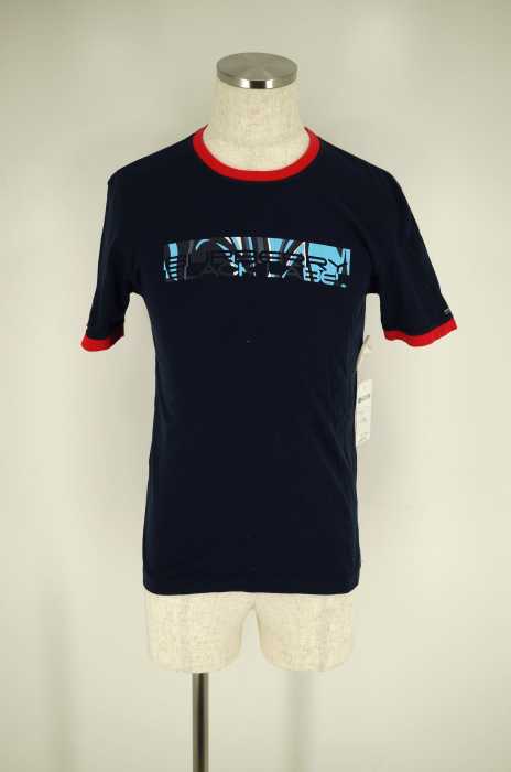 BURBERRY BLACK LABEL （バーバリーブラックレーベル） ブランドネームプリントTシャツ メンズ トップス