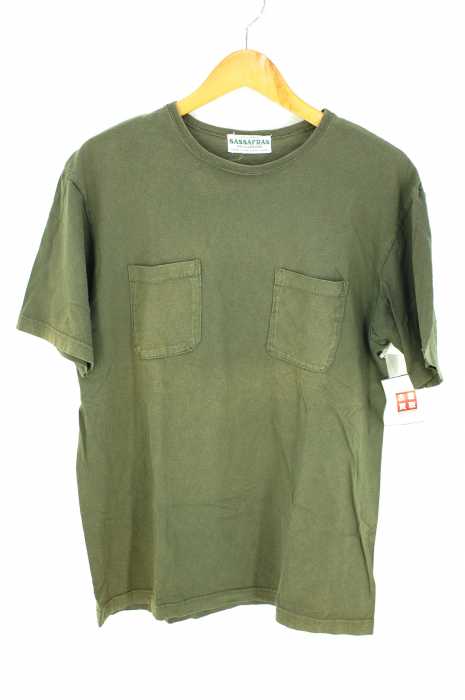 SASSAFRAS（ササフラス） CHOP CORNER D POCKET T メンズ トップス
