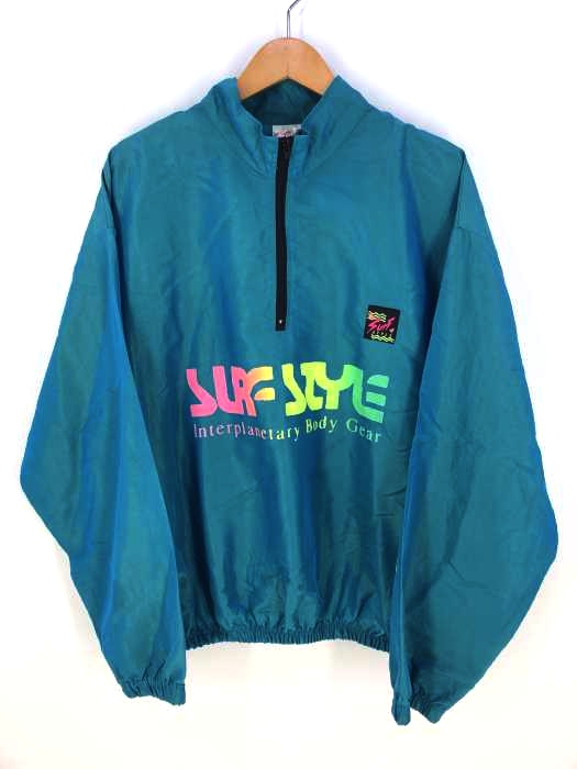 SURF STYLE(フルギ) USA製 ナイロンプルオーバー メンズ アウター