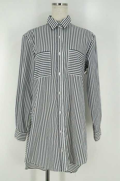 SLY （スライ） 16SS ストライプ柄シャツワンピース レディース ワンピース
