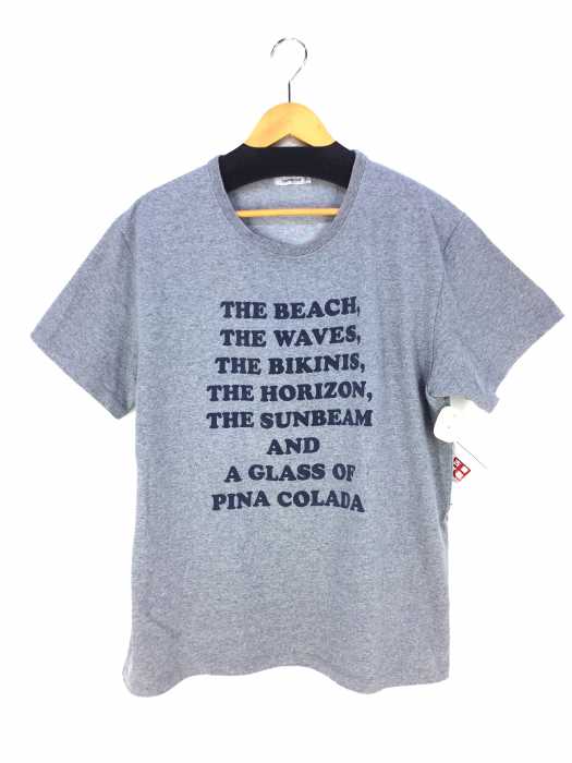 nanamica（ナナミカ） the beach the waves thebikinis the horizon the sunbeam and a glass of pina c メンズ トップス