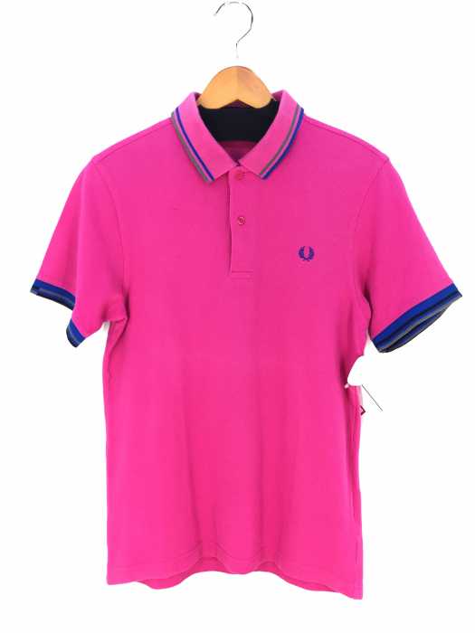 FRED PERRY (フレッドペリー) ロゴ刺繍入り ポロシャツ メンズ トップス