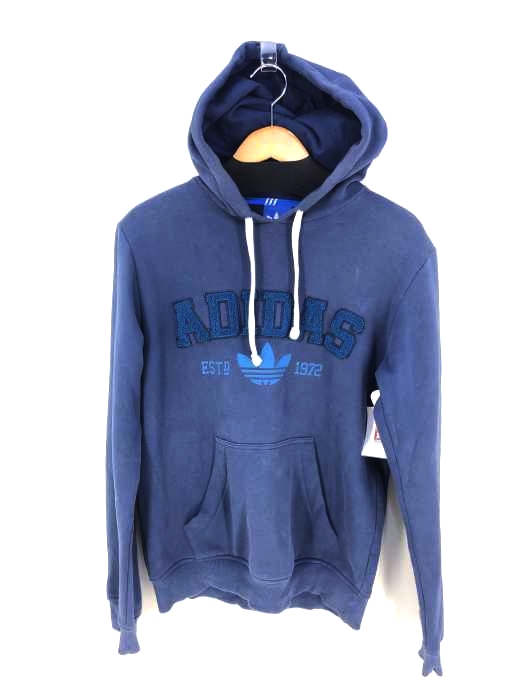 adidas Originals（アディダスオリジナルス） ロゴパッチ 裏起毛パーカー メンズ トップス