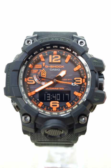 G-SHOCK maharishi ブラック/オレンジ　マッドマスター Maharishi x G-Shock Mudmaster GWG-1000MH-1A - G-Central G