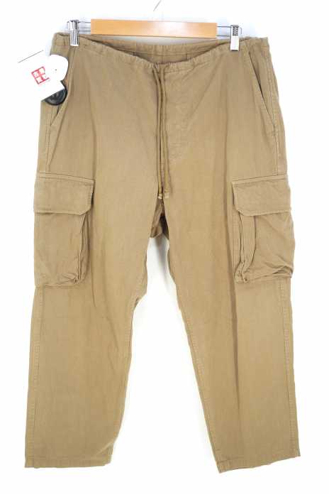 COMOLI （コモリ） DRAWSTRING CARGO PT　イージーワイドパンツ メンズ パンツ