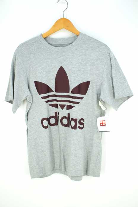 adidas (アディダス) トレフォイルロゴプリントTee メンズ トップス