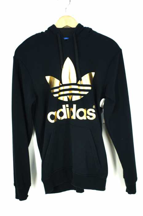 adidas （アディダス） FOIL HOODIE　トレフォイルロゴ メンズ トップス