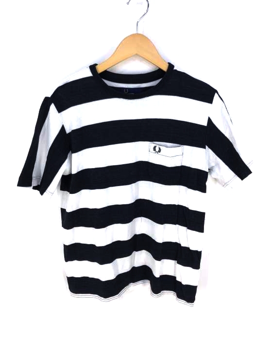 FRED PERRY（フレッドペリー） ボーダーポケットTシャツ メンズ トップス