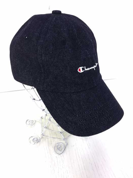 Champion （チャンピオン） ロゴ刺繍デニムキャップ メンズ 帽子