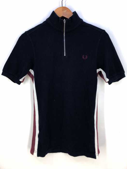 FRED PERRY（フレッドペリー） ハーフジップ鹿の子プルオーバー メンズ トップス
