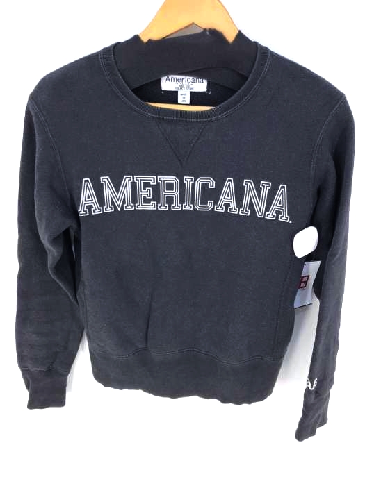 Americana（アメリカーナ） フロントプリントトレーナー レディース トップス