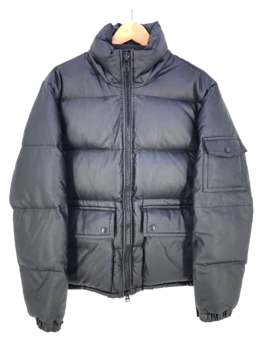 COMME des GARCONS HOMME（コムデギャルソンオム） AD2008 裏チェックコーティング ダウンジャケット メンズ アウター