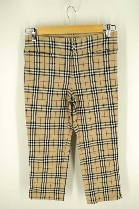 BURBERRY LONDON BLUE LABEL（バーバリーロンドンブルーレーベル） チェック柄　コットンパンツ レディース パンツ