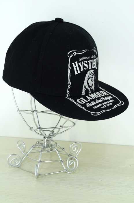 HYSTERIC GLAMOUR （ヒステリックグラマー） WHISKY柄 刺繍キャップ メンズ 帽子