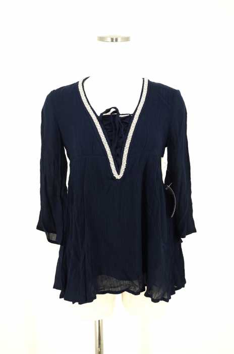 CECIL McBEE （セシルマクビー） ビジュー付きシャツブラウス レディース トップス