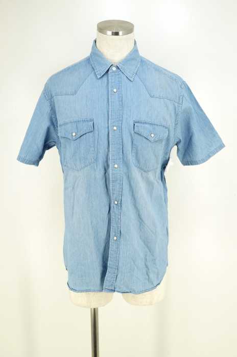 BEAUTY & YOUTH UNITED ARROWS （ビューティーアンドユースユナイテッドアローズ） 半袖デニムウエスタンシャツ メンズ トップス