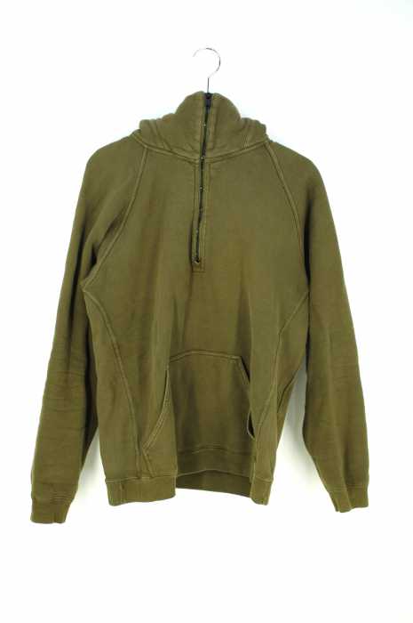 nonnative×Pilgrim Surf+Supply (ノンネイティブ ピルグリム) COACH HALF ZIP HOODY COTTON SWEAT OVERDYED ハーフジップ メンズ トップス
