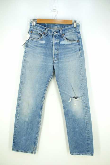 Levi's （リーバイス） 90s USA製 501xx ボタンフライウォッシュドデニム ボタン裏552 91年製 メンズ パンツ